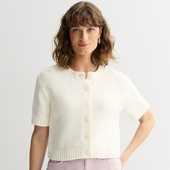 Women's Sonoma Goods For Life® Short Sleeve Sweater