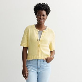 Women's Sonoma Goods For Life® Short Sleeve Sweater