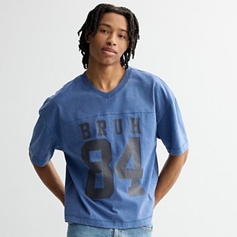 Men's Hollywood V-Neck Athletic Jersey Tee