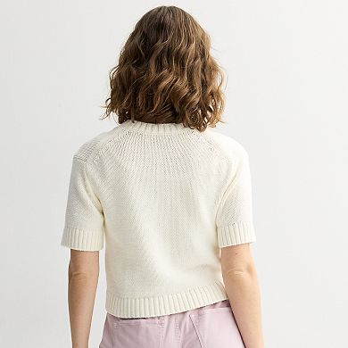 Women's Sonoma Goods For Life® Short Sleeve Cardigan Sweater