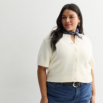 Women's Sonoma Goods For Life® Short Sleeve Sweater