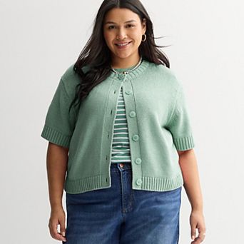 Women's Sonoma Goods For Life® Short Sleeve Sweater