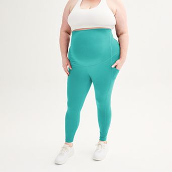 Plus Size Maternity Tek Gear® Ultrastretch 7/8th Leggings