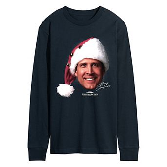 Men's National Lampoon's Christmas Vacation Merry Clarkmas Long Sleeve Graphic Tee