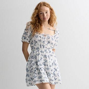 Juniors' Liberty Love Airflow Short Sleeve Skater Dress