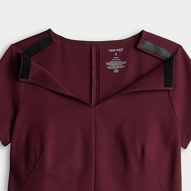 Women's Nine West Adaptive Mini Ponte Dress