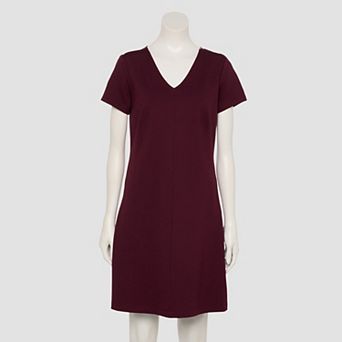 Women's Nine West Adaptive Mini Ponte Dress