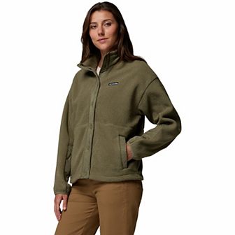 Women's Columbia Cloud Point Snap Front Fleece Jacket - Size XXL