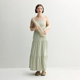 Juniors' SO® Tiered Maxi Dress