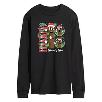 Men's South Park Mr. Hankey Howdy Ho Long Sleeve Graphic Tee