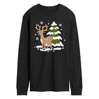 Men's Pokemon Stantler Long Sleeve Graphic Tee