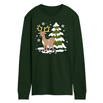 Men's Pokemon Stantler Long Sleeve Graphic Tee