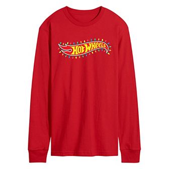 Men's Hot Wheels Logo Long Sleeve Graphic Tee
