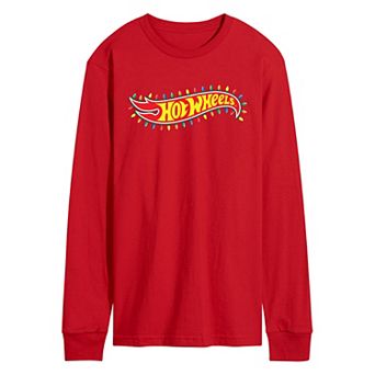 Men's Hot Wheels Logo Long Sleeve Graphic Tee