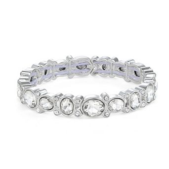 You're Invited Silver-Tone Stretch Bracelet
