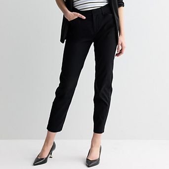 Women’s Nine West Mid Rise Slim Ankle Pants