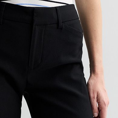 Women’s Nine West Mid Rise Slim Ankle Pants