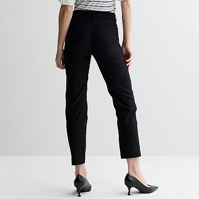 Women’s Nine West Mid Rise Slim Ankle Pants