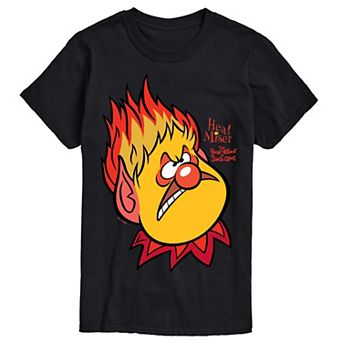 Men's The Year Without A Santa Claus Heat Miser Portrait Graphic Tee