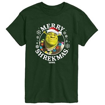 Men's Shrek Merry Shrekmas Graphic Tee