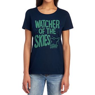 Juniors' Genesis Watcher of The Skies Graphic Tee
