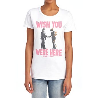 Juniors' Pink Floyd Wish You Were Here Graphic Tee