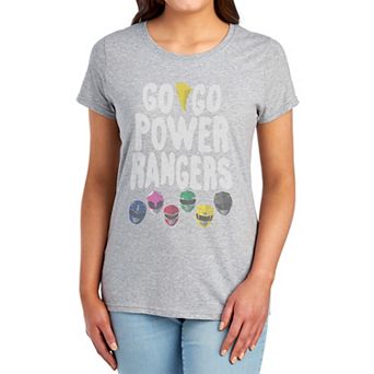 Juniors' Power Rangers Go Go Graphic Tee
