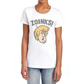 Juniors' Scooby Doo Shaggy Rogers Graphic Tee