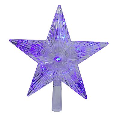 Hofert 9.5-inch Lighted Color Changing 5 Point Star Christmas Tree Topper
