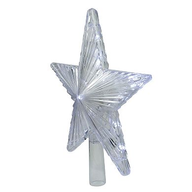 Hofert 9.5-inch Lighted Color Changing 5 Point Star Christmas Tree Topper