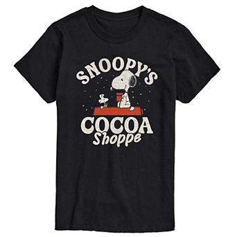 Men's Peanuts Snoopy's Cocoa Shoppe Graphic Tee