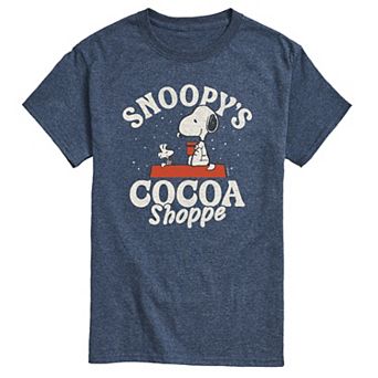 Men's Peanuts Snoopy's Cocoa Shoppe Graphic Tee