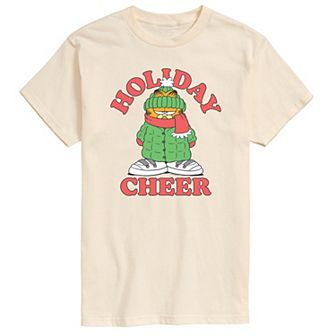Men's Garfield Holiday Cheer Graphic Tee