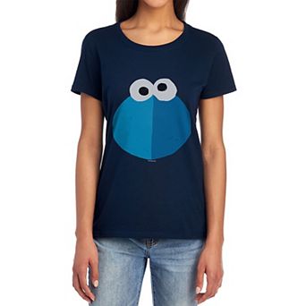 Juniors' Sesame Street Grover Graphic Tee