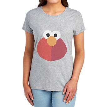 Juniors' Sesame Street Elmo Graphic Tee