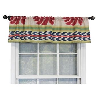 Tailored 100% Cotton with Fully Lined 3" Rod Pocket Valance for Windows