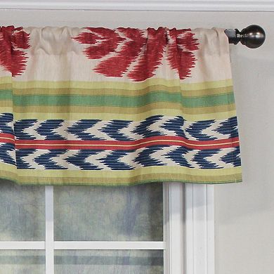 Tailored 100% Cotton with Fully Lined 3" Rod Pocket Valance for Windows