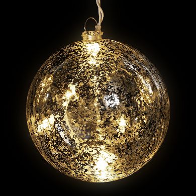 PENN 3-ct. Mercury Glass Finish Ball Christmas Ornament String Light Set