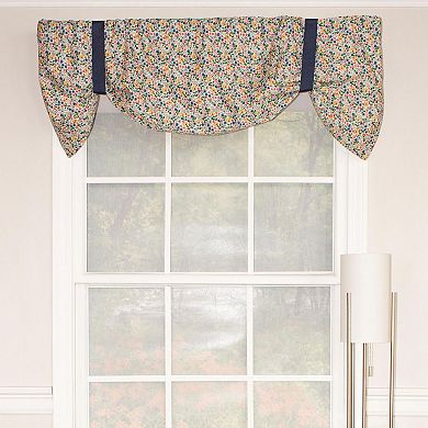 Petite Suspender 100% Cotton with Fully Lined 3" Rod Pocket Valance for Windows