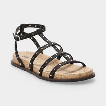 SO® Gladiator Women's Lace-Up Sandals