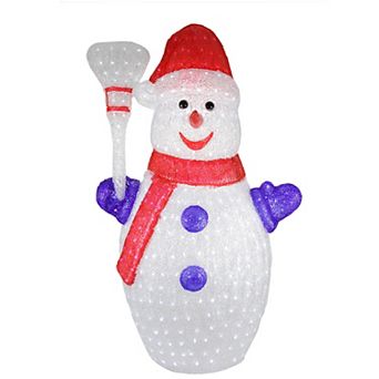 DAK 4 ft. Lighted Commercial Grade Snowman Outdoor Decoration