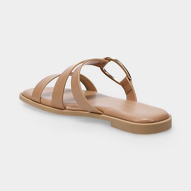 LC Lauren Conrad Shaii Strappy Women's Block Heel Slide Sandals