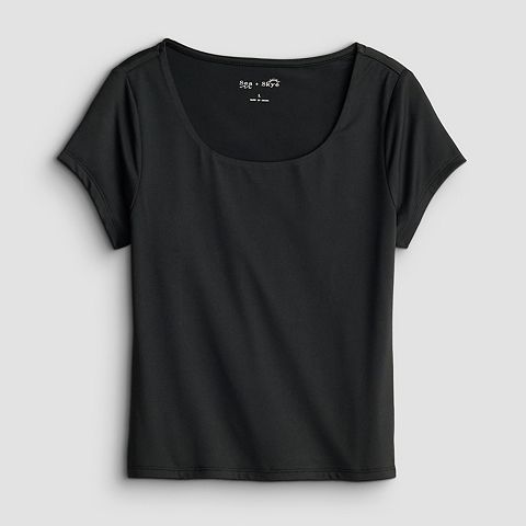 Girls Детская футболка Sea + Skye Double-Lined