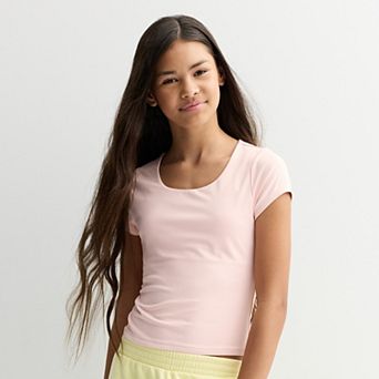 Girls 7-16 Sea + Skye Basic White Tee