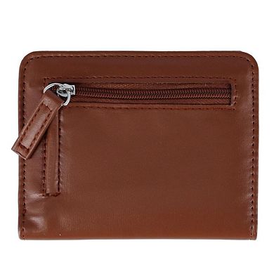 CTM Women's Mini Organizer Wallet