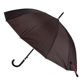 CTM Adult Sleek Solid Color Stick Umbrella