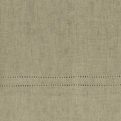 Elrene Home Fashions Cameron Kitchen Window Tier Set, 30"W x 24"L