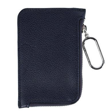 CTM Women's Zip Card Case