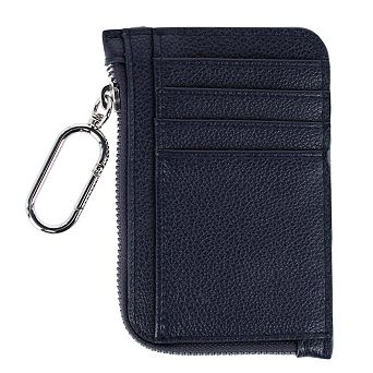 CTM Women's Zip Card Case