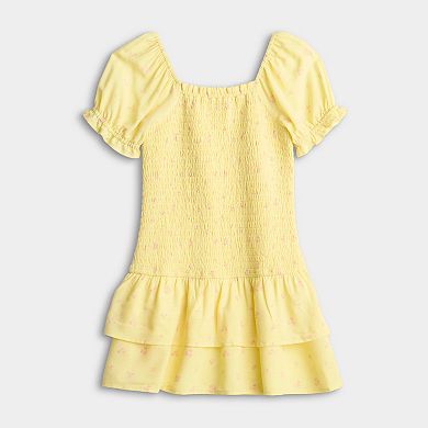 Girls 7-16 Sea + Skye Smocked Dress